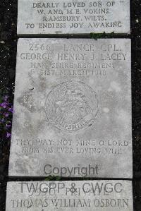 Boulogne Eastern Cemetery - Lacey, George Henry James