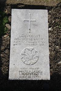 Boulogne Eastern Cemetery - Laing, Murdoch