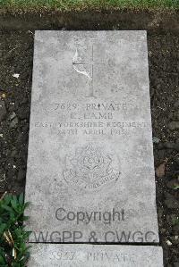 Boulogne Eastern Cemetery - Lamb, C