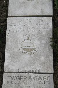 Boulogne Eastern Cemetery - Lambert, Arthur Reginald