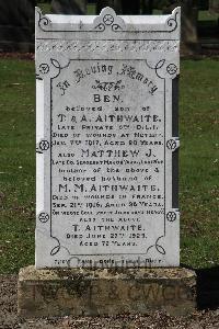 Thornaby-On-Tees Cemetery - Aithwaite, Benjamine