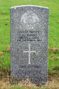 Glasgow (St. Kentigern's) Roman Catholic Cemetery - Burns, Edward