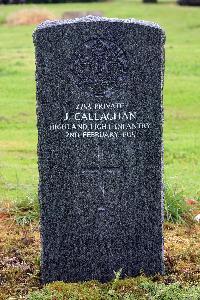 Glasgow (St. Kentigern's) Roman Catholic Cemetery - Callaghan, J