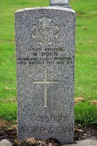 Glasgow (St. Kentigern's) Roman Catholic Cemetery - Dunn, M