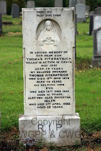 Glasgow (St. Kentigern's) Roman Catholic Cemetery - Fitzpatrick, Thomas