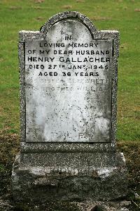 Glasgow (St. Kentigern's) Roman Catholic Cemetery - Gallacher, Henry