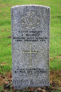 Glasgow (St. Kentigern's) Roman Catholic Cemetery - Hainey, J