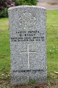 Glasgow (St. Kentigern's) Roman Catholic Cemetery - Kelly, D