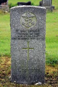 Glasgow (St. Kentigern's) Roman Catholic Cemetery - MacDonald, Farquhar