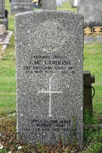 Glasgow (St. Kentigern's) Roman Catholic Cemetery - McCandlish, James