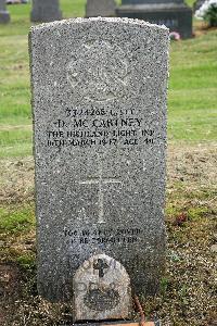 Glasgow (St. Kentigern's) Roman Catholic Cemetery - McCartney, Daniel