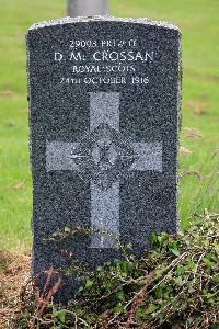 Glasgow (St. Kentigern's) Roman Catholic Cemetery - McCrossan, D