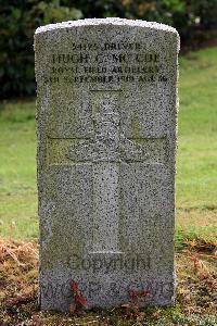 Glasgow (St. Kentigern's) Roman Catholic Cemetery - McCue, Hugh Charles