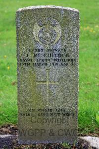 Glasgow (St. Kentigern's) Roman Catholic Cemetery - McCulloch, J