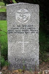 Glasgow (St. Kentigern's) Roman Catholic Cemetery - McDonald, Angus