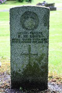 Glasgow (St. Kentigern's) Roman Catholic Cemetery - McGuire, D