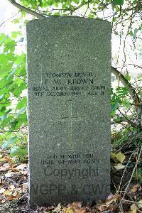 Glasgow (St. Kentigern's) Roman Catholic Cemetery - McKeown, Francis