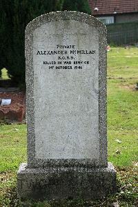 Glasgow (St. Kentigern's) Roman Catholic Cemetery - McMillan, Alexander