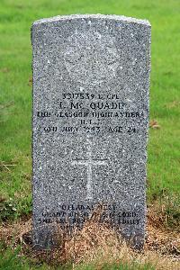 Glasgow (St. Kentigern's) Roman Catholic Cemetery - McQuade, James