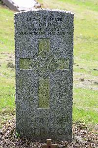 Glasgow (St. Kentigern's) Roman Catholic Cemetery - Quigg, John