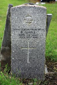 Glasgow (St. Kentigern's) Roman Catholic Cemetery - Semple, Robert