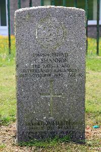 Glasgow (St. Kentigern's) Roman Catholic Cemetery - Shannon, Thomas