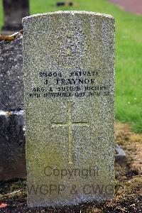 Glasgow (St. Kentigern's) Roman Catholic Cemetery - Traynor, J