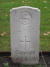 Berlin 1939-1945 War Cemetery - Callow, S W