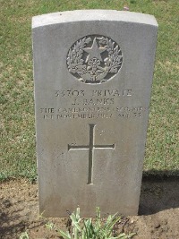 Gaza War Cemetery - Banks, J