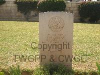 Gaza War Cemetery - Barron, Thomas Martin