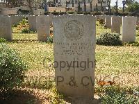 Gaza War Cemetery - Bartley, Frederick John