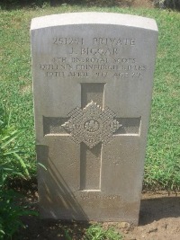 Gaza War Cemetery - Biggar, John