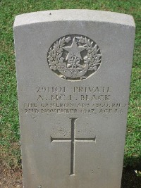 Gaza War Cemetery - Black, Alexander McLeod