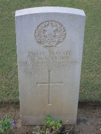 Gaza War Cemetery - Blackburn, L