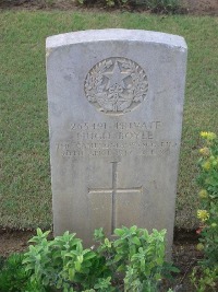 Gaza War Cemetery - Boyle, Hugh