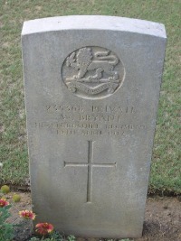 Gaza War Cemetery - Bryant, W