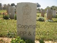 Gaza War Cemetery - Cairns, William