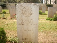 Gaza War Cemetery - Chambers, John