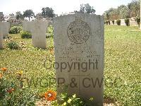 Gaza War Cemetery - Clazie, Arthur