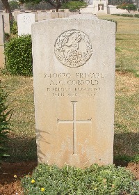 Gaza War Cemetery - Cobbold, A G