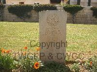 Gaza War Cemetery - Collins, Frederick Arthur