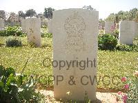 Gaza War Cemetery - Coulter, R