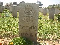 Gaza War Cemetery - Craig, John Lawrie