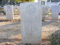 Gaza War Cemetery - Crittenden, Claude