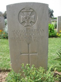 Gaza War Cemetery - Crocker, A H