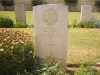 Gaza War Cemetery - Deem, Robert Victor