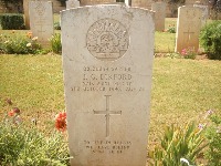 Gaza War Cemetery - Eckford, John George