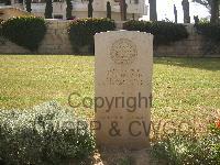 Gaza War Cemetery - England, William Henry