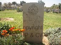 Gaza War Cemetery - Fordie, W