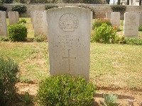 Gaza War Cemetery - Garth, Ralph Stewart